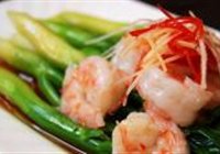 白灼芥蓝虾仁的做法 步骤11