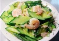 黄瓜炒虾仁的做法 步骤9