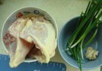 豆角镶鸡肉丸的做法 步骤1