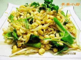 椒香炝豆芽