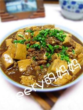 肉末豆腐