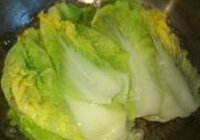 白菜包肉的做法 步骤4