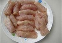 花生鸡肉卷的做法 步骤4