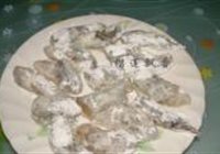 溜虾段的做法 步骤4