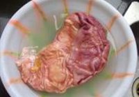 雪菜炒毛肚的做法 步骤1
