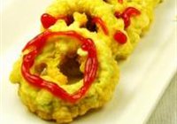 香酥苦瓜圈的做法 步骤8