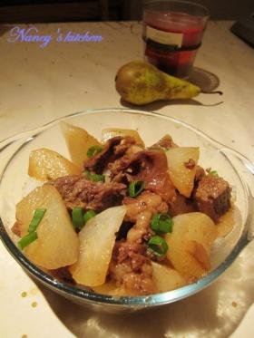 萝卜烧牛腩
