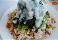 缤纷圣诞腊味炒饭的做法 步骤13