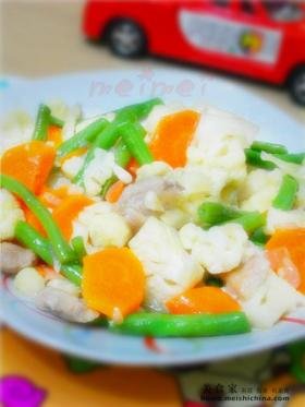 炒杂蔬菜