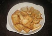 布包豆腐炒肉片的做法 步骤5