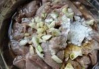 补血菜炒羊肝的做法 步骤3