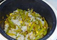 玉米豆角焖饭的做法 步骤11