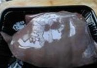 补血菜炒羊肝的做法 步骤1