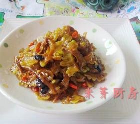 南昌风味炒苦瓜