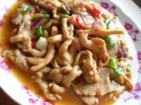 姬菇炒肉