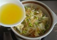 泡萝卜素花煲的做法 步骤9