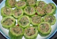鲮鱼肉酿凉瓜的做法 步骤4