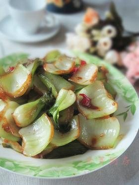 南昌辣炒油菜梗