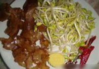 牛筋炒豆芽的做法 步骤1