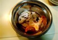海鲜馄饨伴核桃蘑菇汁的做法 步骤23