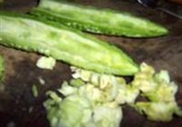 贝尖炒苦瓜的做法 步骤2