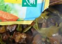 排骨焖菠菜卷子的做法 步骤17