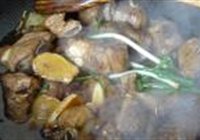 排骨焖菠菜卷子的做法 步骤9