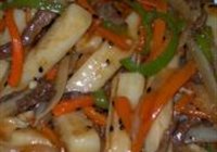 牛肩肉炒年糕的做法 步骤8