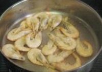 长扁豆炒白条虾的做法 步骤2