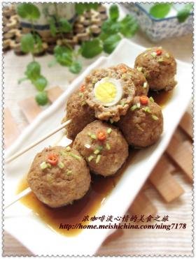 香卤夹心肉丸