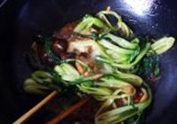 香菇油菜的做法 步骤7