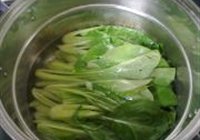 香菇油菜的做法 步骤2