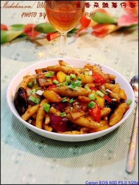 鱼香炒薯仔面