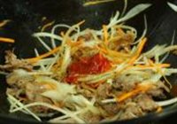 生炒三鲜乌冬的做法 步骤6