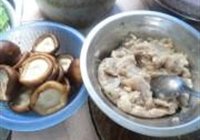 冬菇酿鱼肉的做法 步骤2