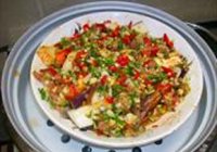 肉末蒸茄子的做法 步骤11