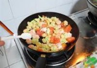 番茄菜花炒虾球的做法 步骤11