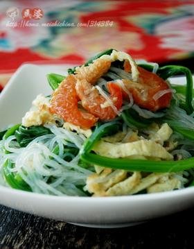 菠菜粉丝