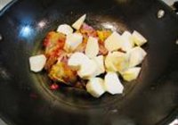 咖喱山药豆干鸡的做法 步骤16