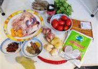 咖喱山药豆干鸡的做法 步骤1
