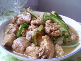 沙茶酱烧鸡肉
