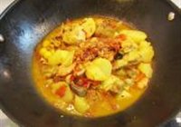 咖喱山药豆干鸡的做法 步骤20