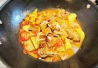 咖喱山药豆干鸡的做法 步骤19