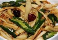 杭椒炒手撕杏鲍菇的做法 步骤7