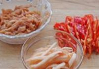 泡菜苕粉肉丝的做法 步骤2
