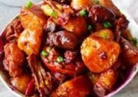 鸡肉小土豆贴饼子的做法 步骤9
