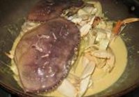 椰香咖喱蟹的做法 步骤8