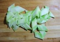 双耳炒花梗的做法 步骤1