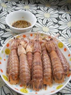 清蒸皮皮虾