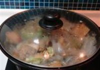 白菜豆腐炖粉皮的做法 步骤10